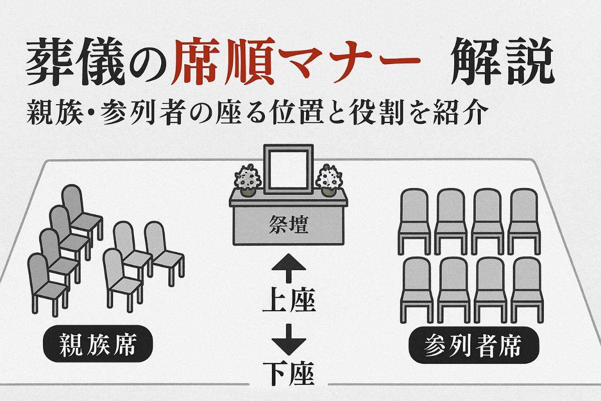葬儀の座る位置と席順マナー徹底解説｜親族や一般参列者の役割とルールをわかりやすく紹介